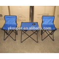 2015 Popular foldable table with chairs for outdoor camping